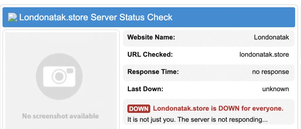 Outcome – screenshot 3